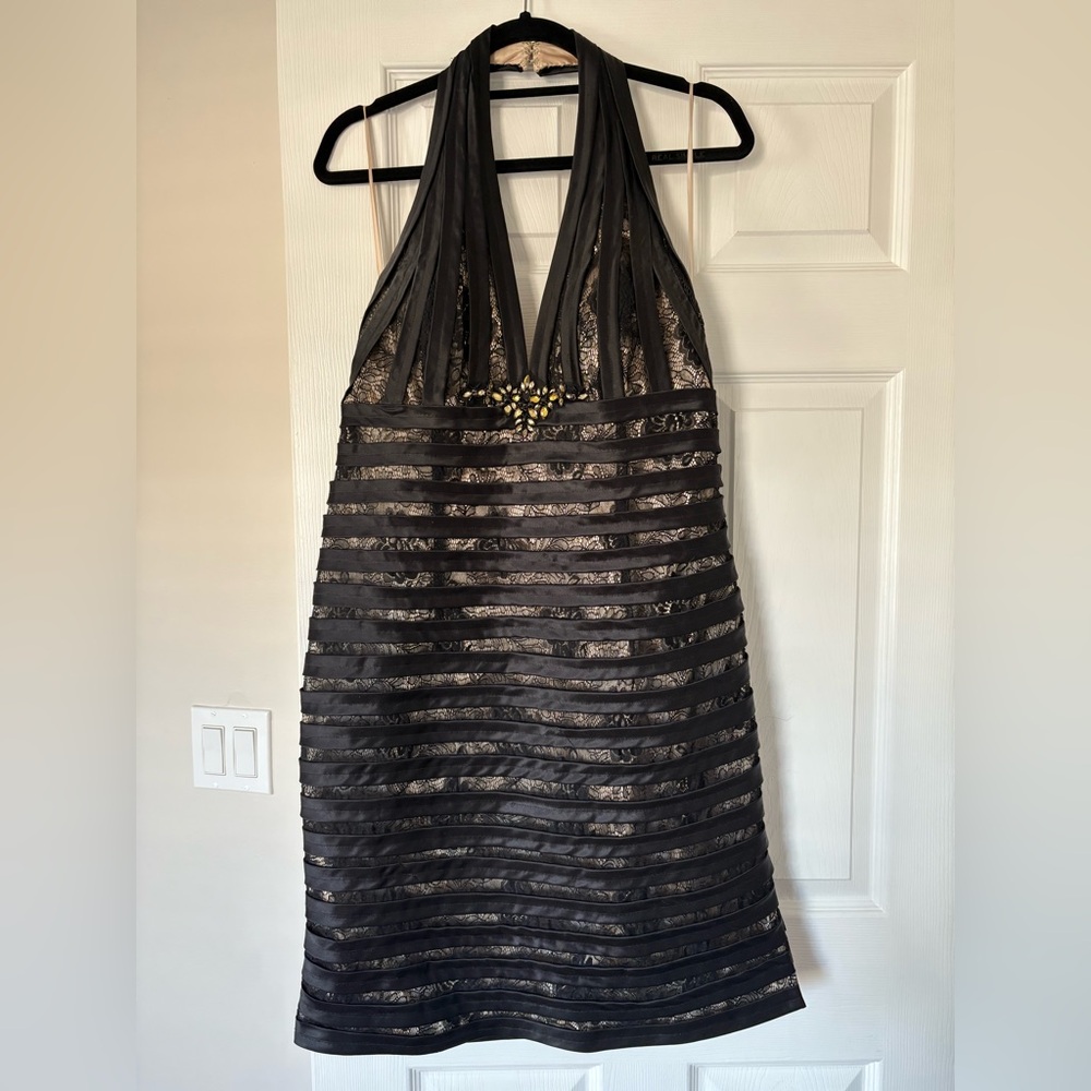 Black and Lace Coctail Dress